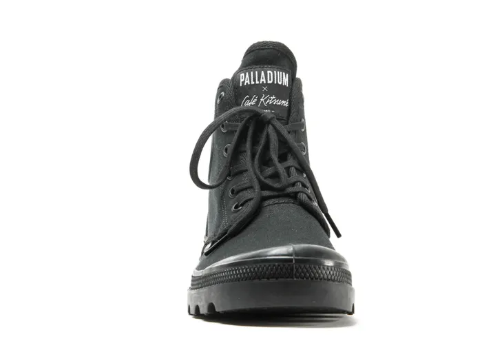 Women PALLABROUSSE X KITSUNE Blackblack PALLADIUM Boots Women PALLABROUSSE X KITSUNE Blackblack PALLADIUM Boots