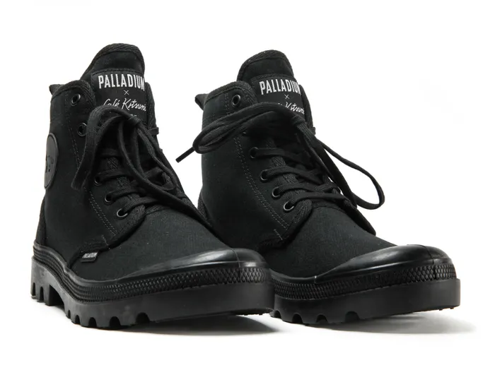 Women PALLABROUSSE X KITSUNE Blackblack PALLADIUM Boots Women PALLABROUSSE X KITSUNE Blackblack PALLADIUM Boots