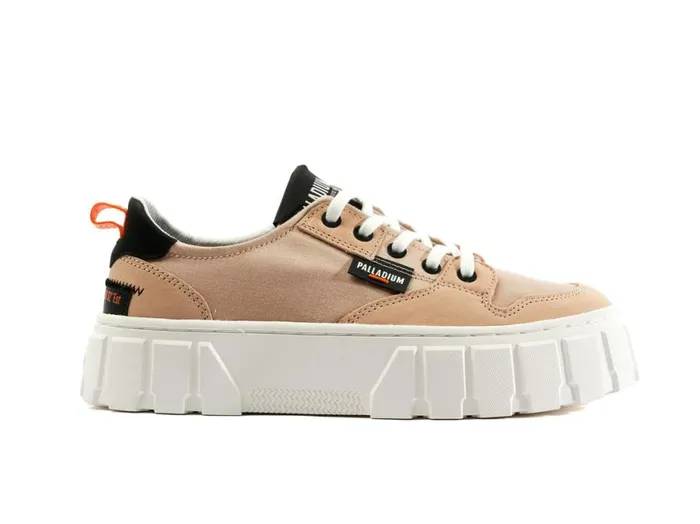 Women PALLATOWER LO Nude Dust PALLADIUM Sneakers