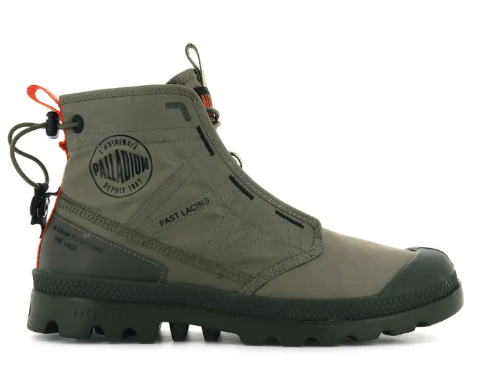 Women PAMPA TRAVEL LITE Dusky Green PALLADIUM Boots