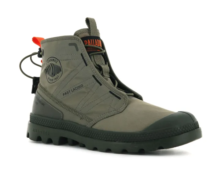 Women PAMPA TRAVEL LITE Dusky Green PALLADIUM Boots