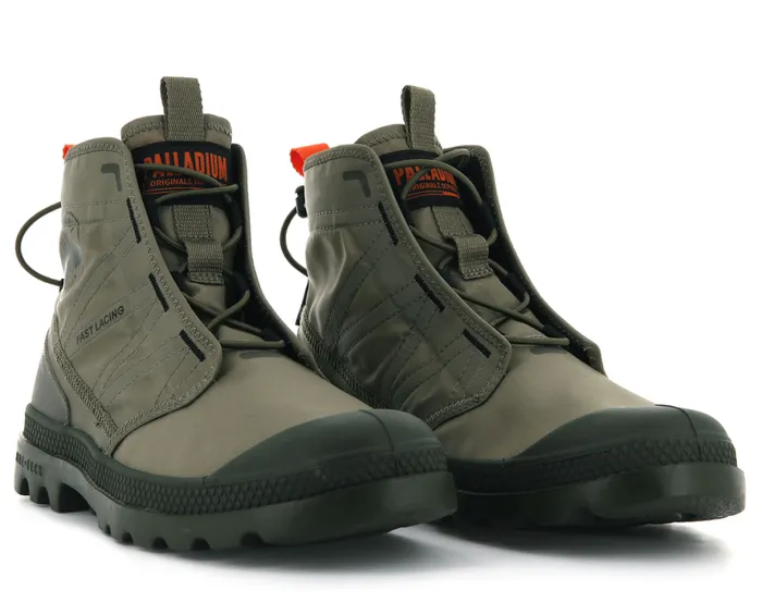 Women PAMPA TRAVEL LITE Dusky Green PALLADIUM Boots