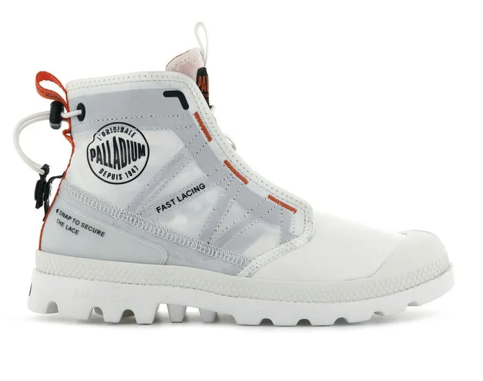 Women PAMPA TRAVEL LITE Star White PALLADIUM Boots