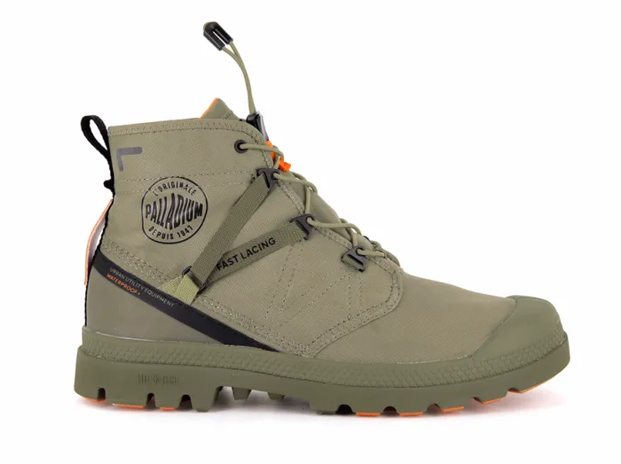 Women PAMPA TRAVEL LITE WATERPROOF Dune PALLADIUM Boots