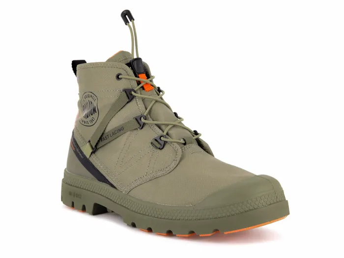 Women PAMPA TRAVEL LITE WATERPROOF Dune PALLADIUM Boots