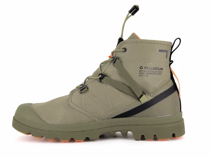 Women PAMPA TRAVEL LITE WATERPROOF Dune PALLADIUM Boots