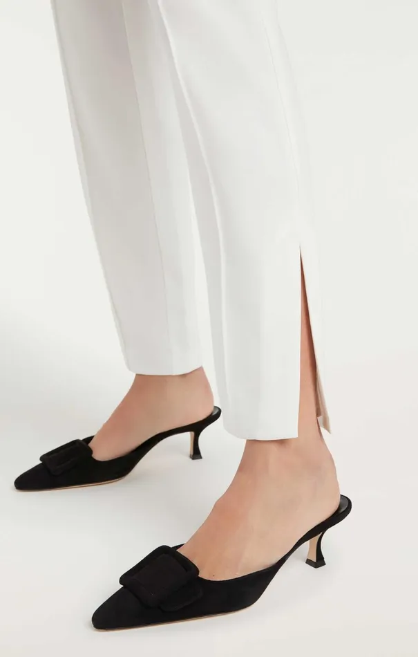 Women Pants Cinq Sept Brianne Pant Ivory