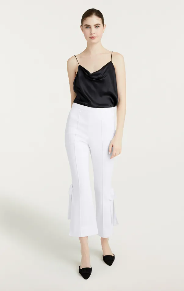 Women Pants Cinq Sept Denim Lou Pant White