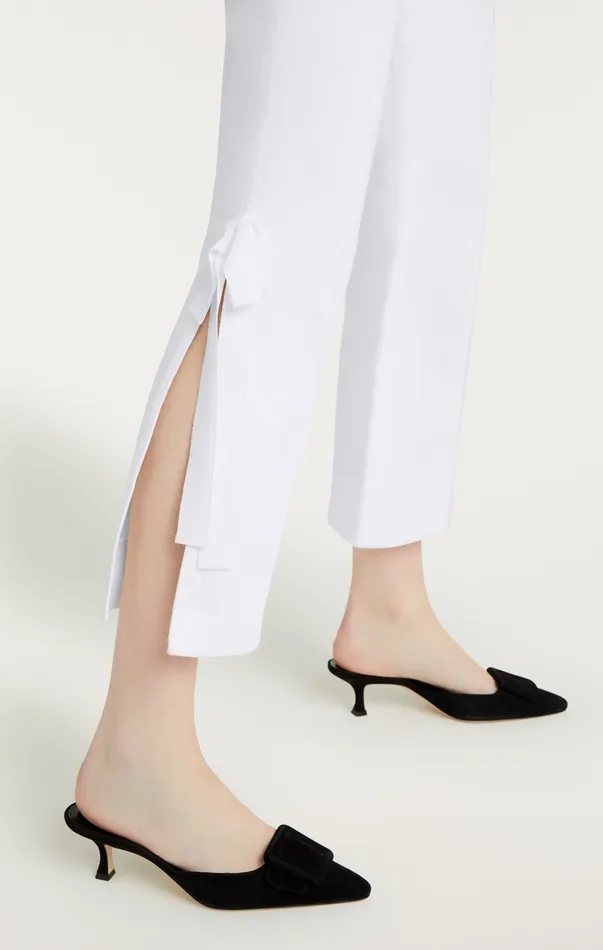 Women Pants Cinq Sept Denim Lou Pant White