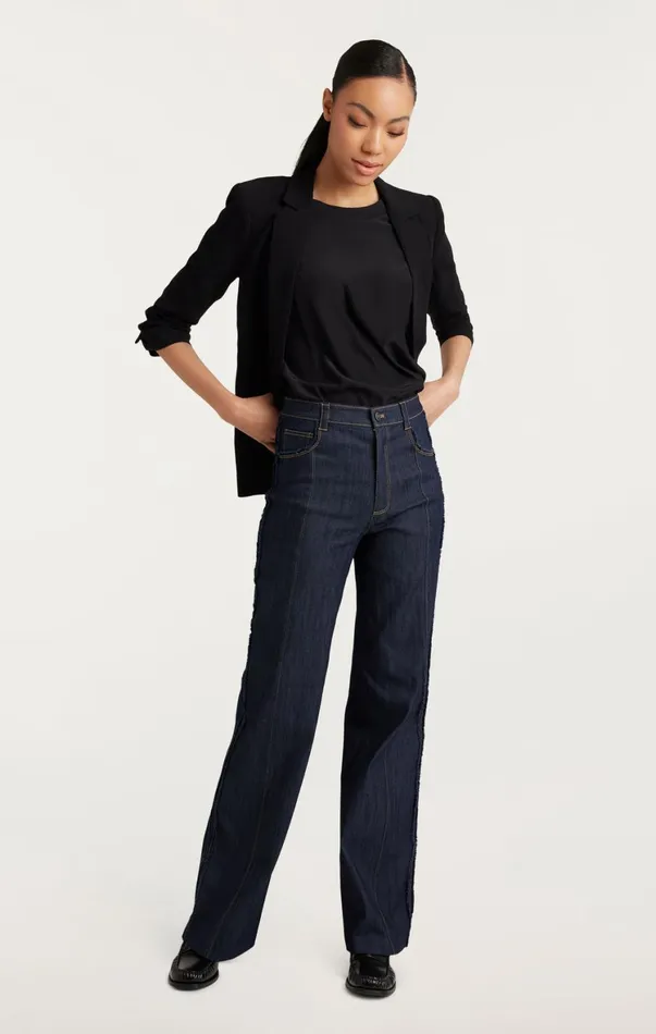 Women Pants Cinq Sept Francine Pant Indigo