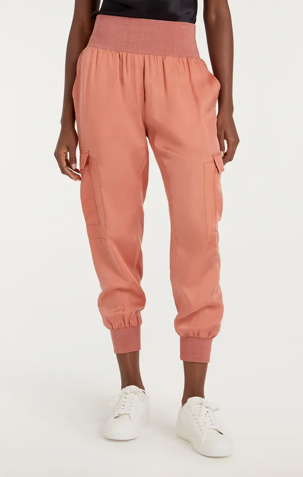 Women Pants Cinq Sept Giles Pant Apricot