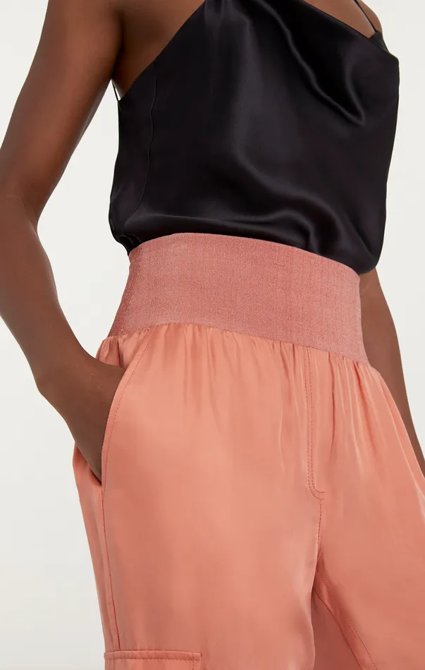 Women Pants Cinq Sept Giles Pant Apricot
