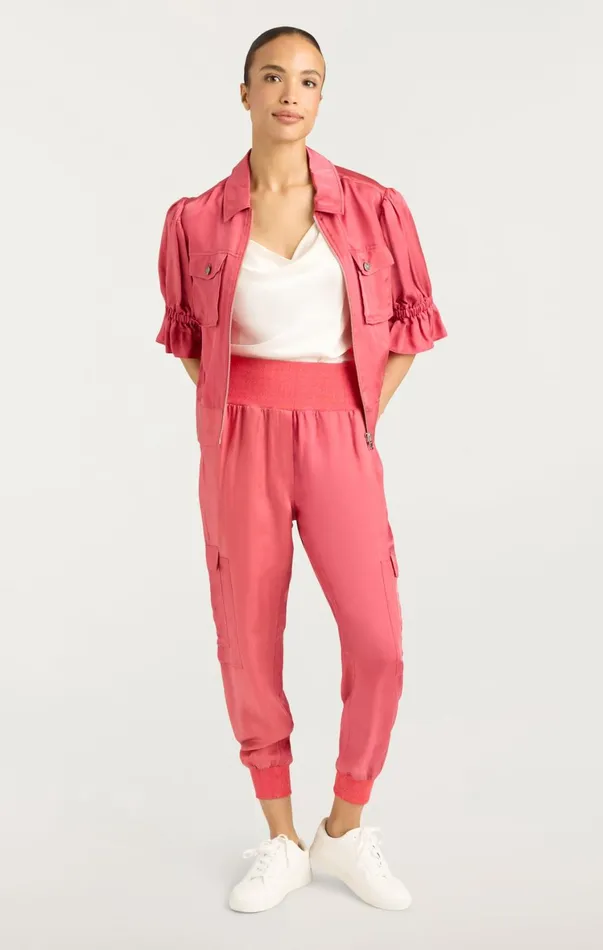 Women Pants Cinq Sept Giles Pant Sour Cherry