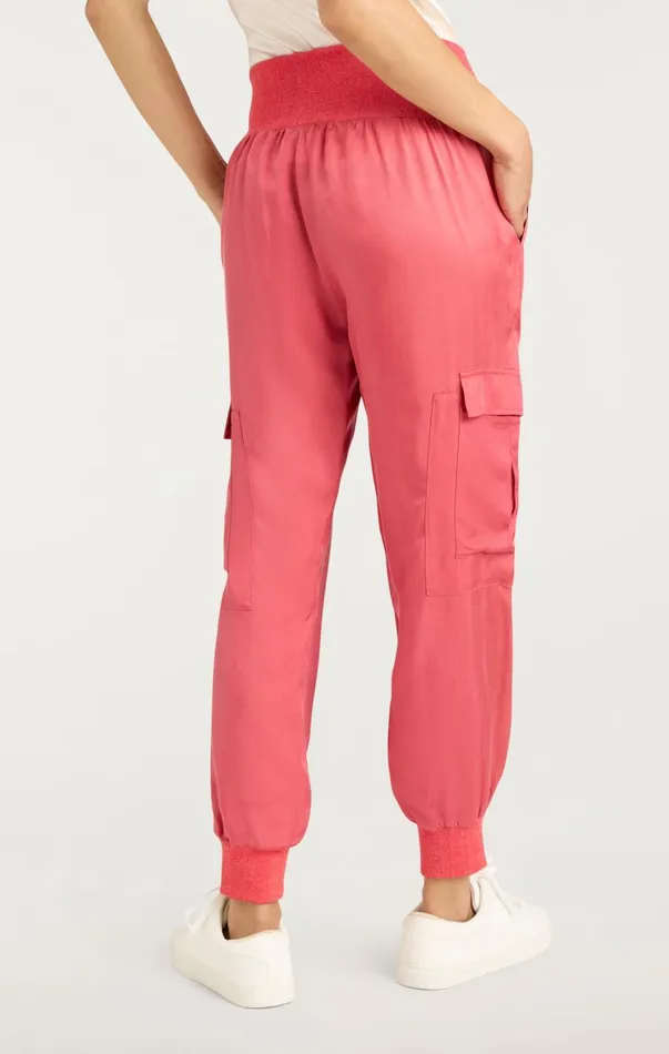 Women Pants Cinq Sept Giles Pant Sour Cherry