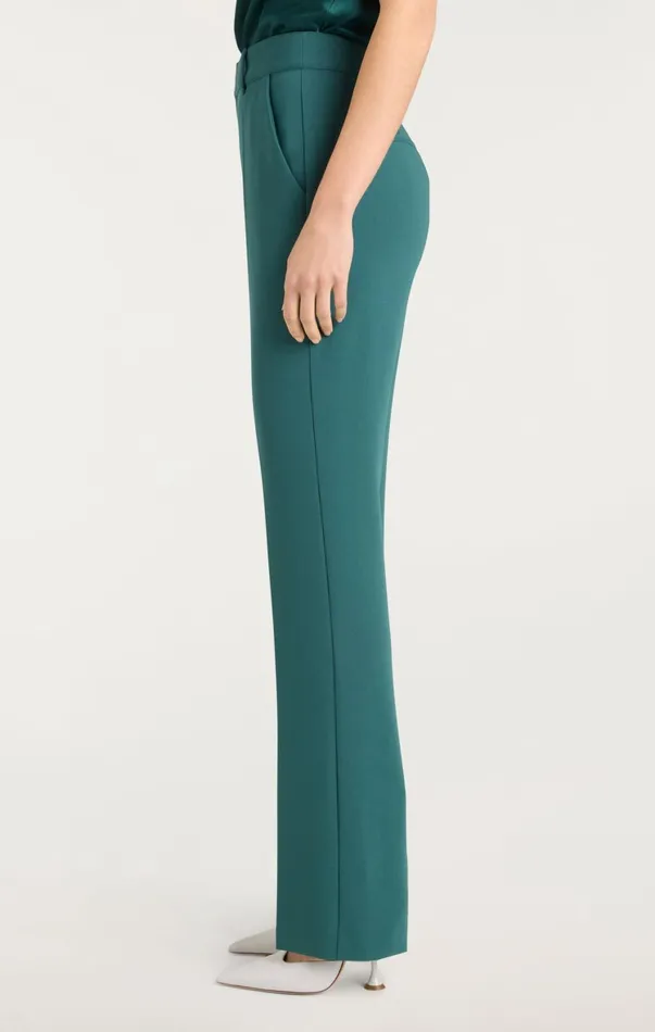 Women Pants Cinq Sept Kerry Pant Green Onyx