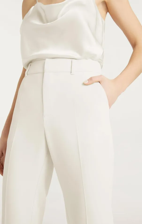 Women Pants Cinq Sept Kerry Pant Ivory