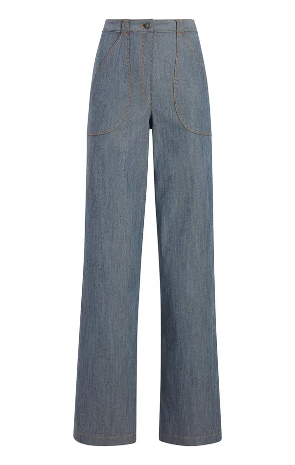 Women Pants Cinq Sept Paco Pant Indigo