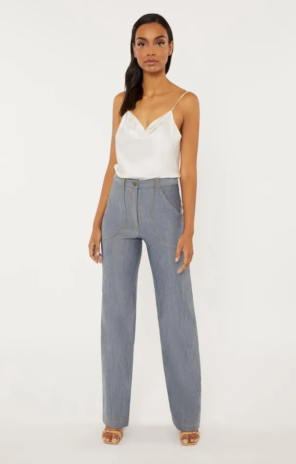 Women Pants Cinq Sept Paco Pant Indigo
