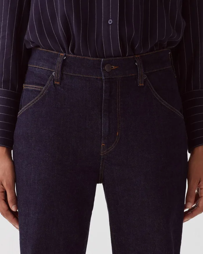 Women Rita 8211 Slouchy Jeans Rinse Denim Comptoir Des Cotonniers Jeans