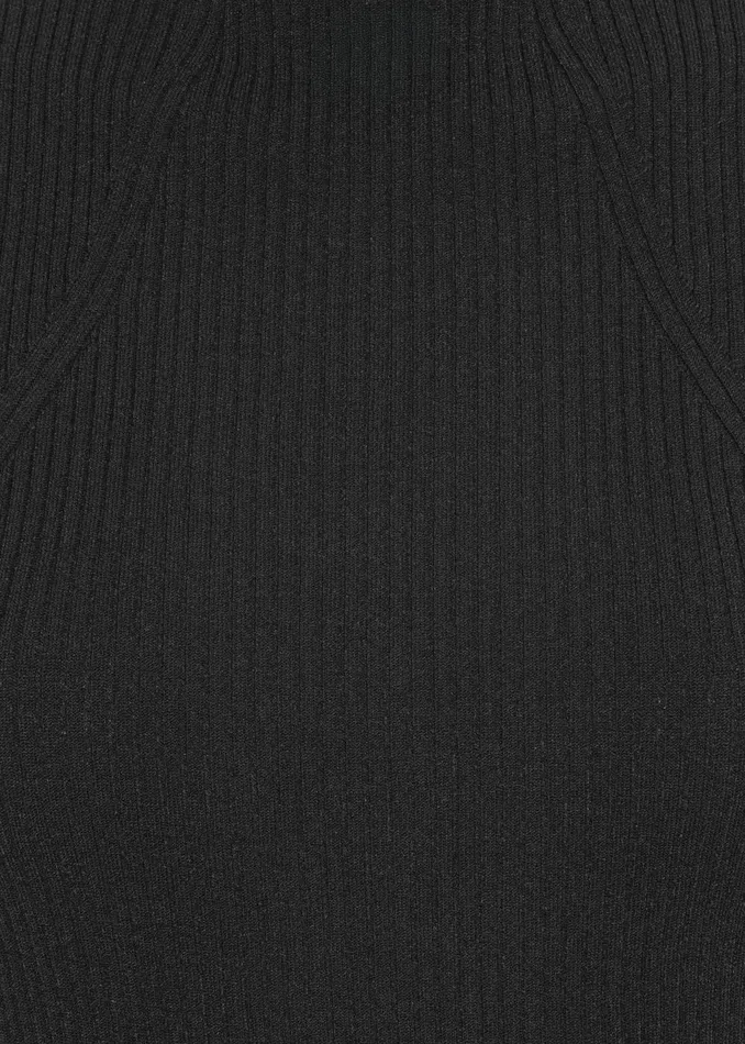 Women Rotate Knit Racer Cut Dress 8211 Black The Frankie Shop Dresses