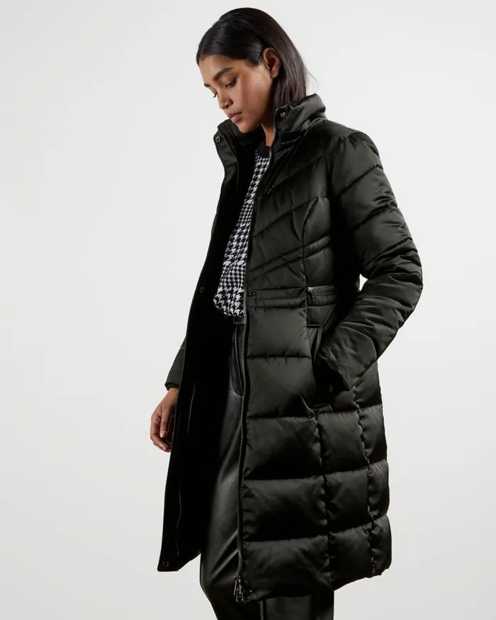 Women SAMIRA 8211 Long Padded Coat Black Ted Baker Coats and Jackets Women SAMIRA 8211 Long Padded Coat Black Ted Baker Coats and Jackets