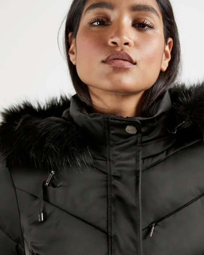 Women SAMIRA 8211 Long Padded Coat Black Ted Baker Coats and Jackets Women SAMIRA 8211 Long Padded Coat Black Ted Baker Coats and Jackets