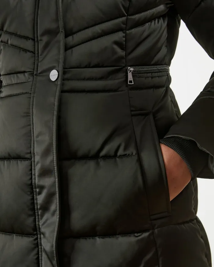 Women SAMIRA 8211 Long Padded Coat Black Ted Baker Coats and Jackets Women SAMIRA 8211 Long Padded Coat Black Ted Baker Coats and Jackets