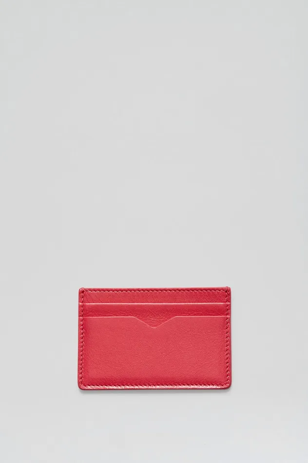Women Scanlan Theodore FLAT CARD HOLDER RASPBERRY Bags