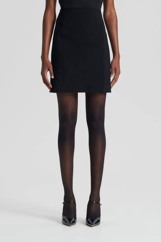 Women Scanlan Theodore ITALIAN MILANO KNIT SKIRT BLACK Skirts Women Scanlan Theodore ITALIAN MILANO KNIT SKIRT BLACK Skirts