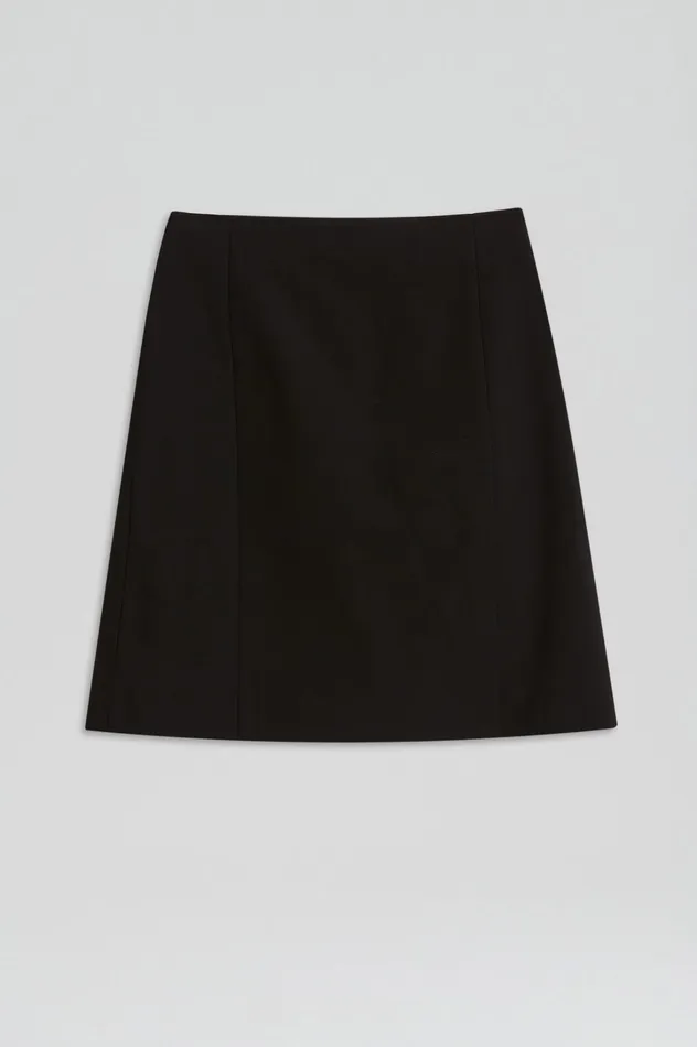 Women Scanlan Theodore ITALIAN MILANO KNIT SKIRT BLACK Skirts Women Scanlan Theodore ITALIAN MILANO KNIT SKIRT BLACK Skirts