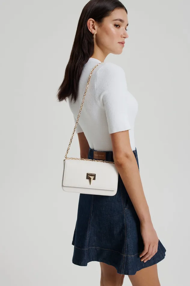 Women Scanlan Theodore TRIANGLE SLIM BAG CREMA Bags