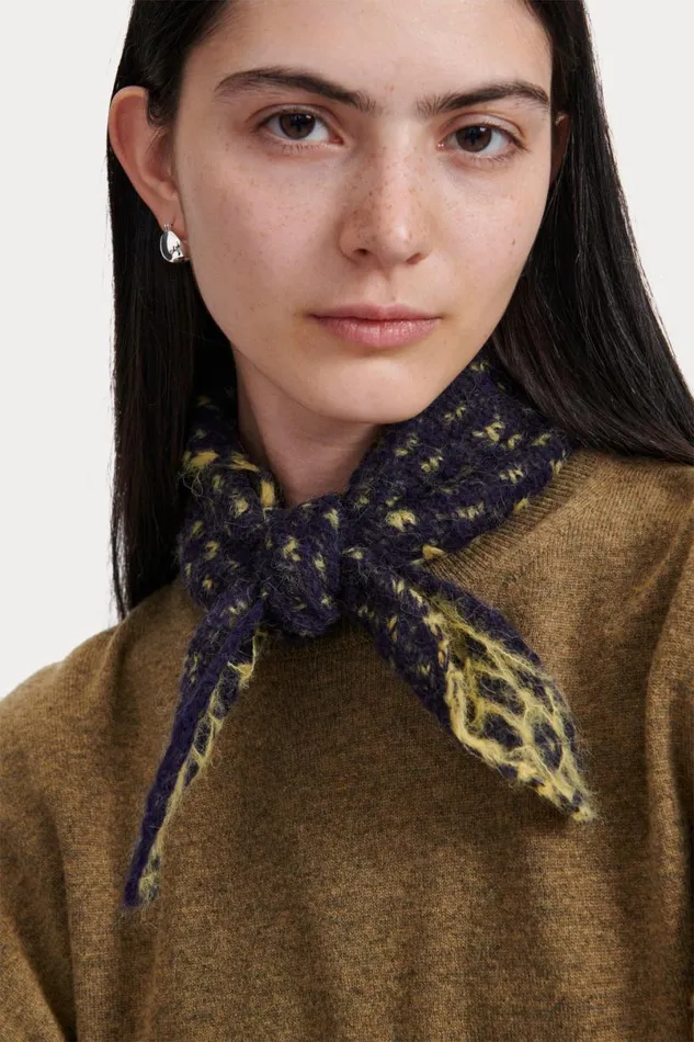 Women Scarves Hats Rachel Comey Vetta Scarf Lavender Multi Women Scarves Hats Rachel Comey Vetta Scarf Lavender Multi
