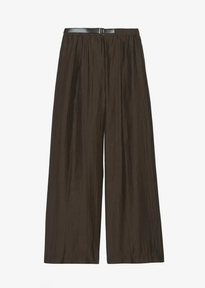 Women Selene Trousers 8211 Chocolate The Frankie Shop Bottoms