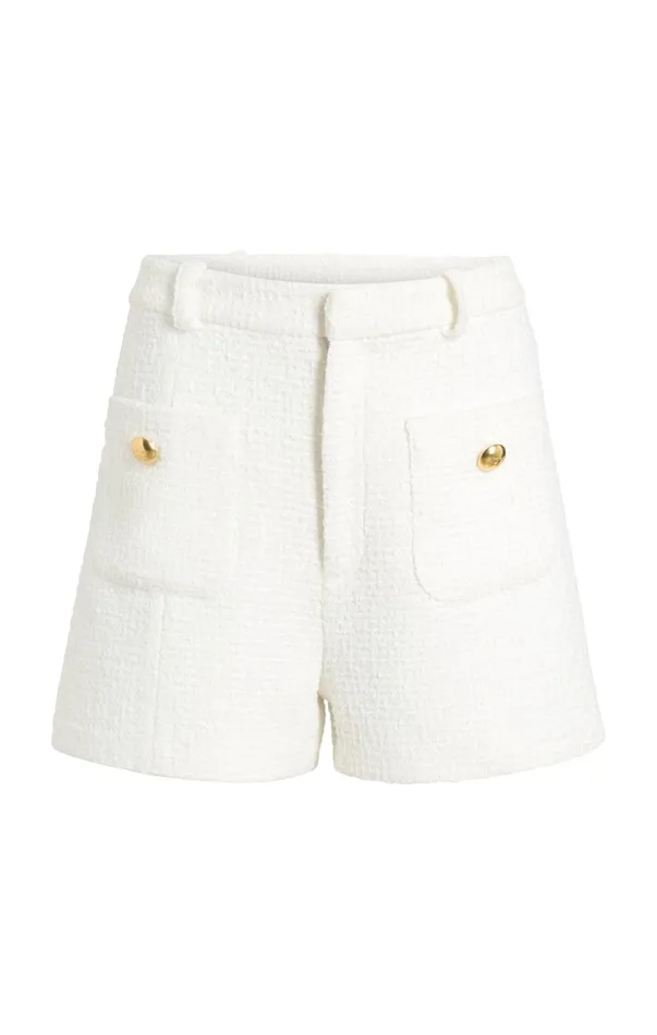Women Shorts Cinq Sept Auden Short White