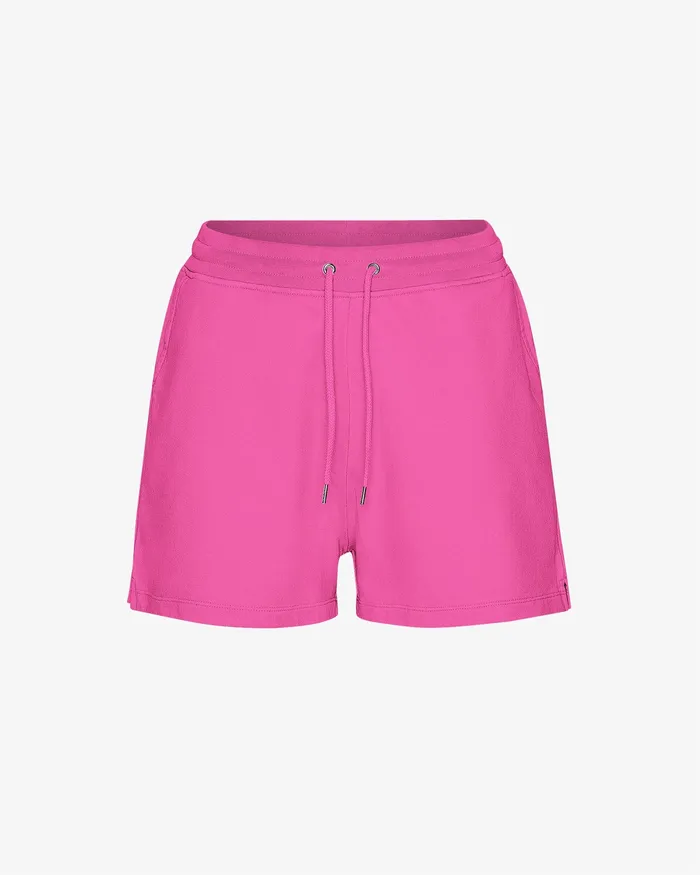 Women Shorts Colorfulstandard Women Organic Sweatshorts 8211 Bubblegum Pink