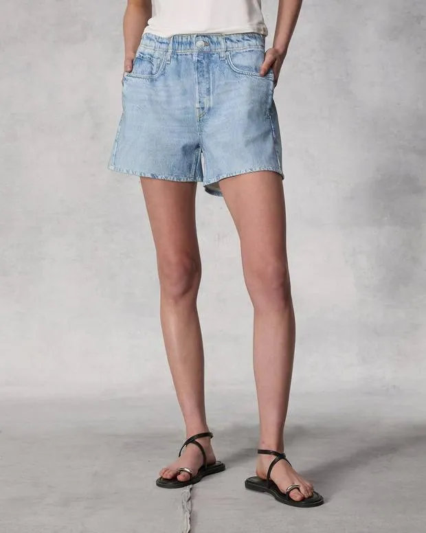 Women Shorts Rag and Bone Miramar Terry Walking Short Cotton Terry Kacy