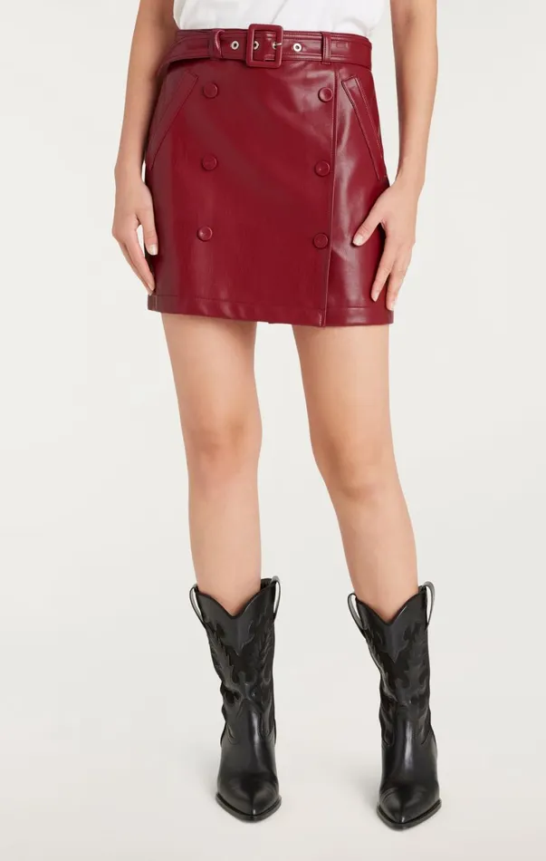 Women Skirts Cinq Sept Quin Skirt Rhubarb