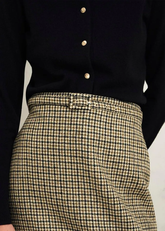 Women Skirts Hobbs Lilla Skirt Brown Multi