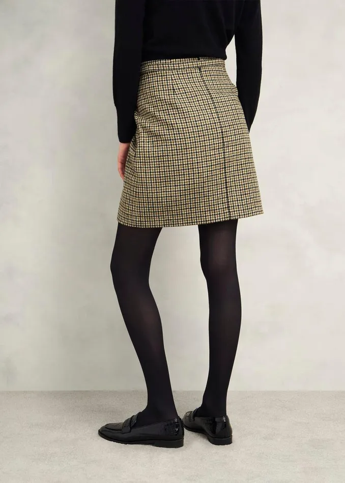 Women Skirts Hobbs Lilla Skirt Brown Multi