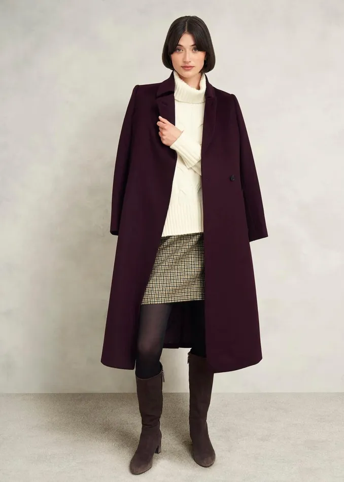 Women Skirts Hobbs Lilla Skirt Brown Multi