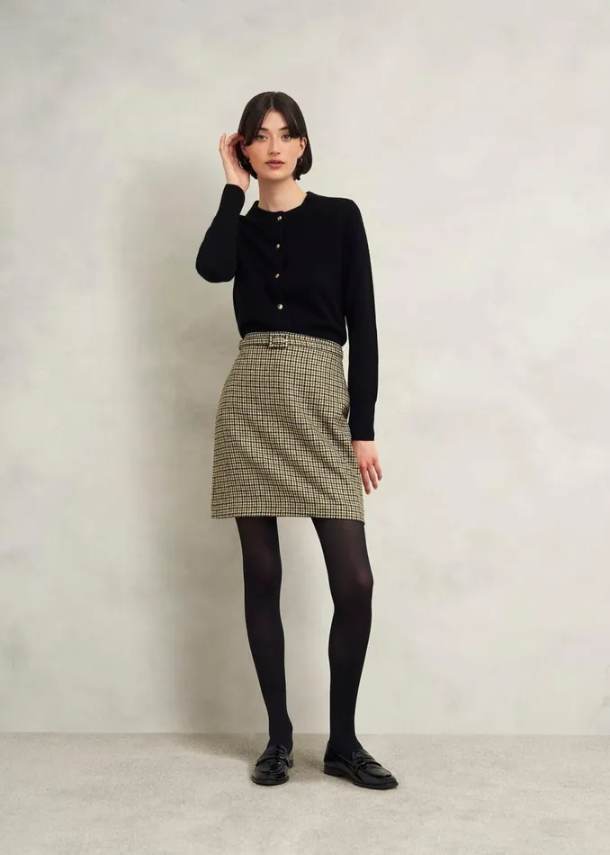 Women Skirts Hobbs Lilla Skirt Brown Multi