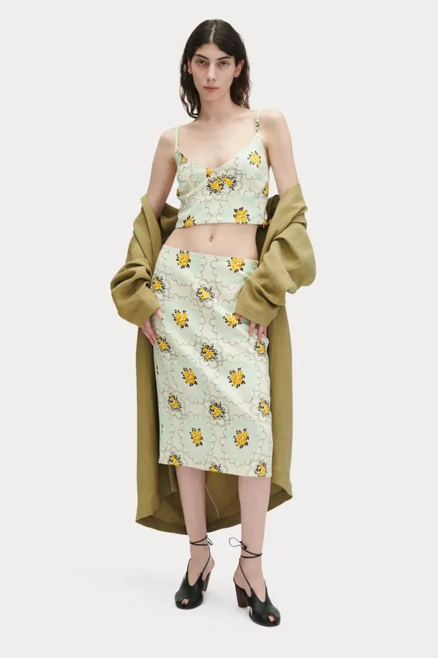 Women Skirts Shorts Rachel Comey Baldera Skirt Cream