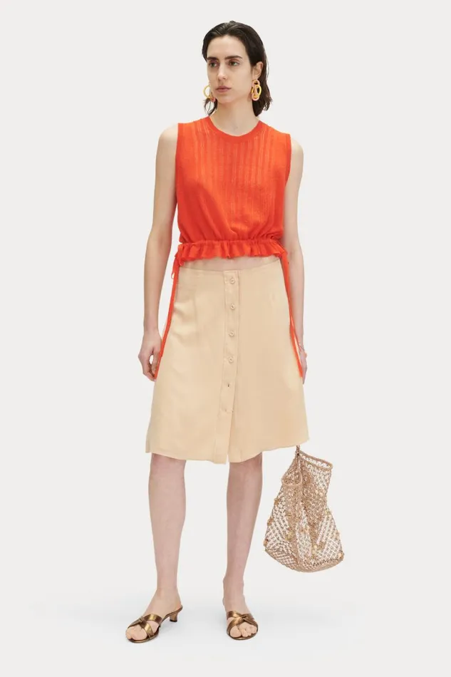 Women Skirts Shorts Rachel Comey Colonna Skirt Light Peach Women Skirts Shorts Rachel Comey Colonna Skirt Light Peach