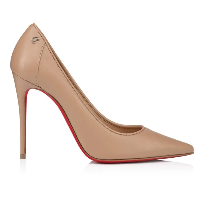 Women Sporty Kate 100 Mm Pumps 8211 Nappa Leather 8211 Blush Christian Louboutin Pumps