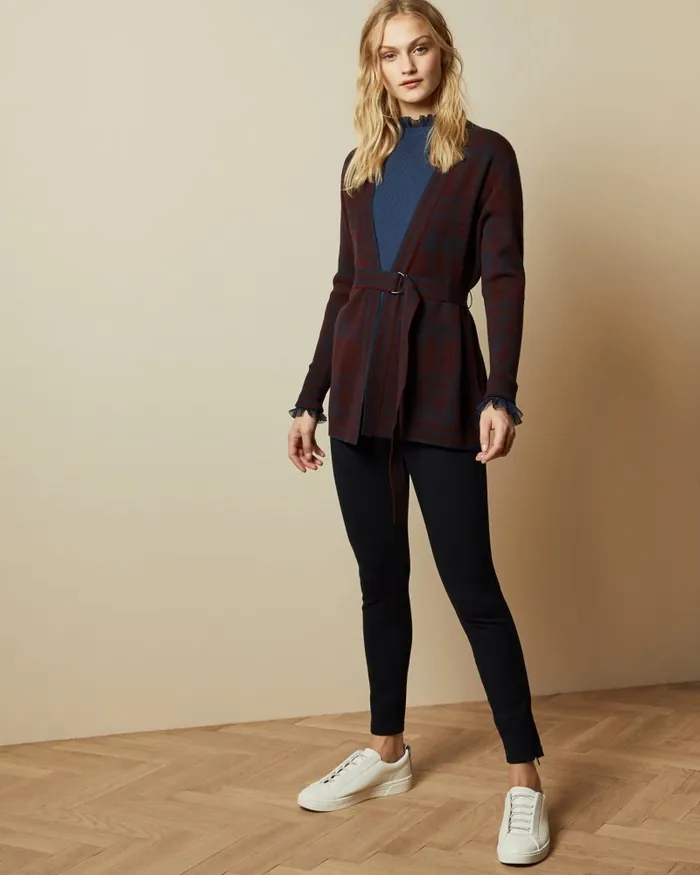 Women STRENTI 8211 Skinny Zip Cuff Ponti Jeggings Dark Blue Ted Baker Trousers and Shorts Women STRENTI 8211 Skinny Zip Cuff Ponti Jeggings Dark Blue Ted Baker Trousers and Shorts
