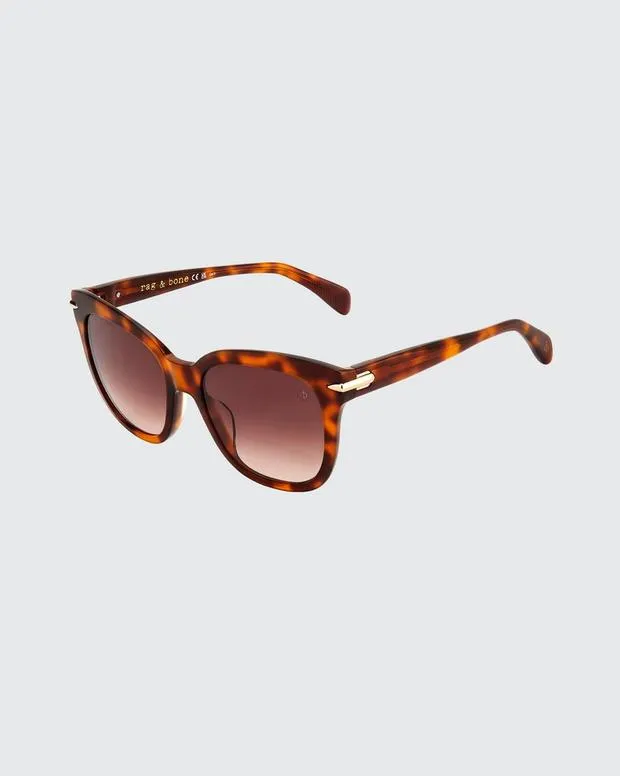 Women Sunglasses Rag and Bone Darcy Havana
