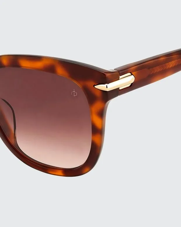 Women Sunglasses Rag and Bone Darcy Havana