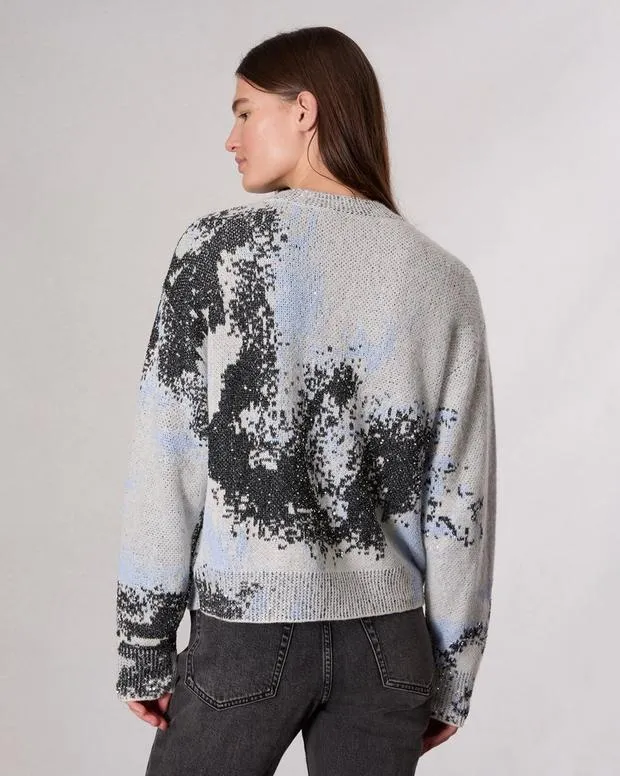 Women Sweaters and Sweatshirts Rag and Bone Estelle Jacquard Sweater Ivory Multi