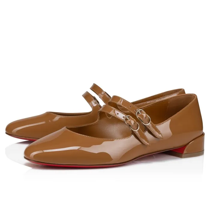 Women Sweet Jane Ballerinas 8211 Patent Leather 8211 Nude 4 Christian Louboutin Flats and Loafers Women Sweet Jane Ballerinas 8211 Patent Leather 8211 Nude 4 Christian Louboutin Flats and Loafers
