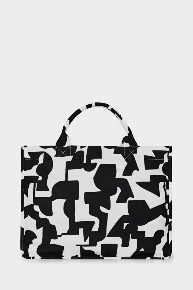 Women Swim and Coverups Milly Milly Mimi Tote Bag Blackecru Women Swim and Coverups Milly Milly Mimi Tote Bag Blackecru